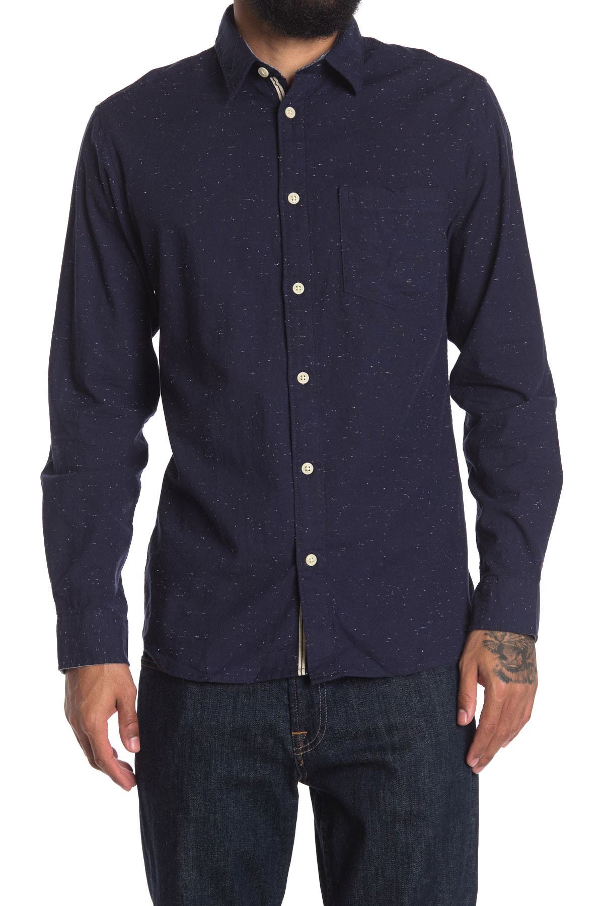 SELECTED HOMME Herren Slhregcollect Shirt Ls W Ps Hemd mit Button-Down-Kragen